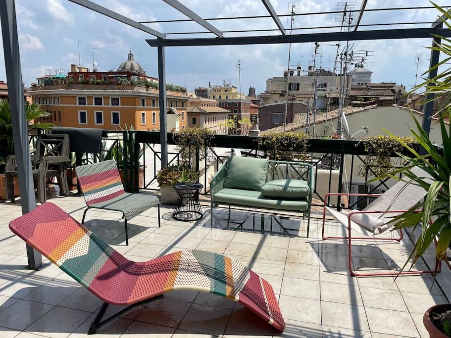 Suity I Penthouse With Two Terraces Roma Dış mekan fotoğraf